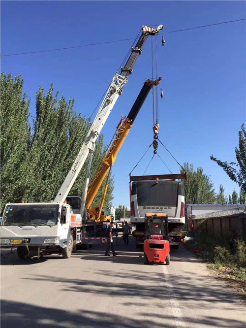 阜新市港口集装箱搬运案例